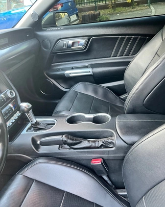 Ford Mustang cena 145000 przebieg: 69000, rok produkcji 2019 z Warszawa małe 436
